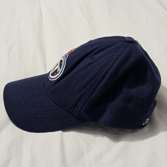 Tennessee Titans Logo NFL Football Hap Cap Blue Embroidered Adjustable Casual - Picture 4 of 8